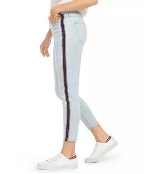 NWT Tommy Hilfiger Tribeca TH Flex Side-Stripe Skinny Jeans - size 10